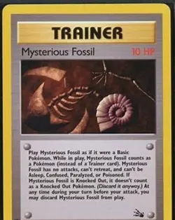 Pokemon TCG | Mysterious Fossil | Fossil # 62/62 | Near Mint - Image 1