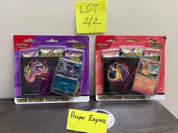 Set of 2-Pokemon TCG Ascended Heroes Tech Sticker Collection Charmander + Gastly - Image 1