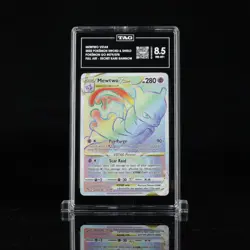2022 Mewtwo VSTAR 079/078 Sword & Shield Pokemon GO Secret Rare Rainbow Full Art - Image 1