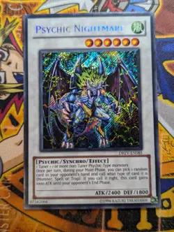 Yugioh Psychic Nightmare DREV-EN085 Secret Rare - LP/MP - Image 1