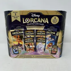 Ravensburger Disney Lorcana: First Chapter Starter Blister Bundle Box - Image 1