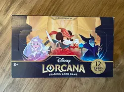 SEALED DISNEY LORCANA: THE FIRST CHAPTER TCG BOOSTER BOX 24 BOOSTER PACKS - Image 1