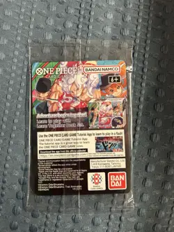 One Piece Monkey D. Luffy US Voyage College Basketball Promo Card SEALED - Image 2