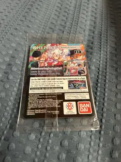 One Piece Monkey D. Luffy US Voyage College Basketball Promo Card SEALED - Image 4