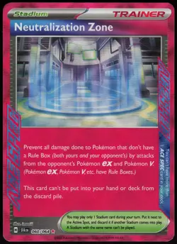 Neutralization Zone 060/064 Holofoil Prize Pack Series Cards Pokemon - Image 1