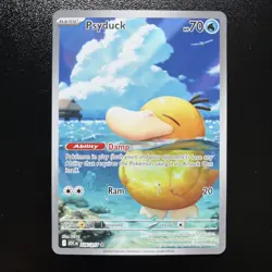 Psyduck 226/217 Illustration Rare Ascended Heroes Pokemon Card TCG NM Pack Fresh - Image 1