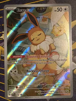 Eevee 173 Sv: Scarlet & Violet Promo Cards Holo Very Clean Near Mint - Image 1