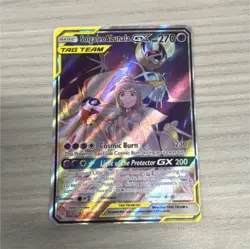 Pokemon Solgaleo & Lunala GX Sm-Cosmic Eclipse 216/236 Ultra Rare Holo Card - Image 1