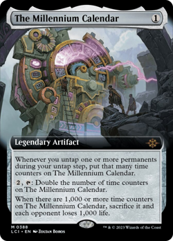 The Millennium Calendar (Extended Art) [The Lost Caverns of Ixalan] Magic MTG - Image 1
