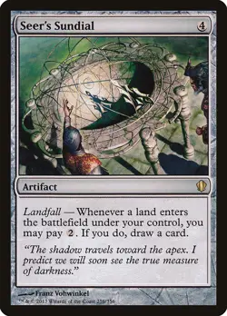 [MTG] Seer's Sundial (256) (C13) NM - Image 1