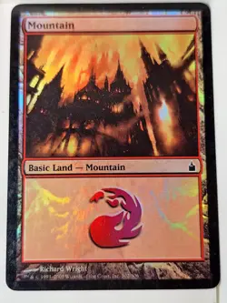 Mountain 302 - FOIL - Ravnica: City of Guilds - Magic the Gathering MTG Nice! - Image 1