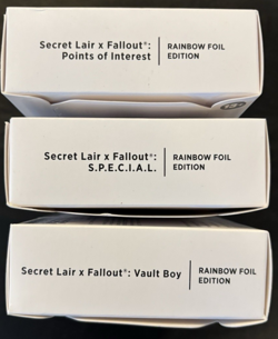 MTG Secret Lair Fallout Foil Bundle SPECIAL Points Of Interest Vault Boy Sealed - Image 1