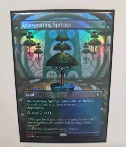 Rejuvenating Springs (Borderless) Commander Masters Foil - Image 1