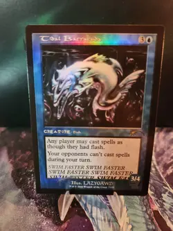 Tidal Barracuda ✨Foil✨ Braindead X Secret Lair MTG - Image 1