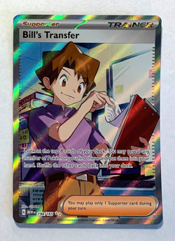 Pokemon 151 ENGLISH - BILL'S TRANSFER - ULTRA RARE - 194/165 - NM/M - Image 1