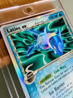 2006 Pokemon EX Dragon Frontiers LATIOS Holo 96/101 Delta Species - Image 1