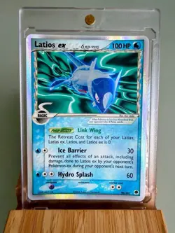 2006 Pokemon EX Dragon Frontiers LATIOS Holo 96/101 Delta Species - Image 2
