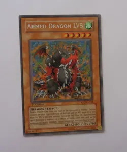 Armed Dragon LV5 SOD-EN014 (Rare, 1st Edition, Lightly Played / LP) Yugioh - Image 1