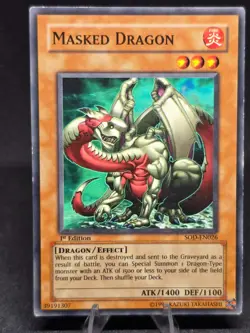 Yu-Gi-Oh! TCG Masked Dragon SOD-EN026 Soul of the Duelist VLP - Image 1
