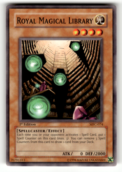 Royal Magical Library MFC-074 1st Edition Common Magician's Force LP - Image 1