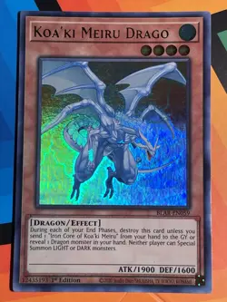 Yu-Gi-Oh! -Koa'ki Meiru Drago - BLAR-EN059 - Ultra Rare - 1st ed. - NM - Image 1