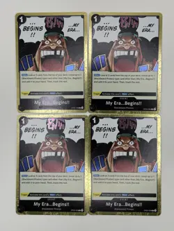 My Era Begins R OP09-096 - Emperors In The New World - One Piece TCG 4x Playset - Image 1