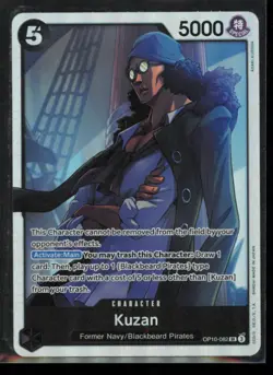 Kuzan OP10-082 One Piece Royal Blood Super Rare Near Mint - Image 1