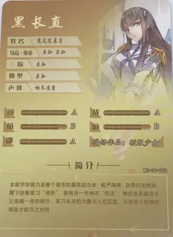 Goddess Story Doujin Card Satsuki Kiryuuin R NS-04 Kill la Kill! - Image 2