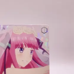 Nino Nakano Holo Quintessential Quintuplets Weiss Schwarz Japanese TCG 066 C63 - Image 3