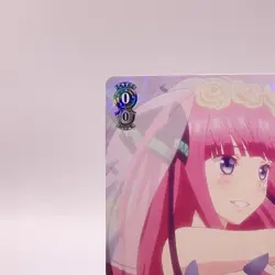 Nino Nakano Holo Quintessential Quintuplets Weiss Schwarz Japanese TCG 066 C63 - Image 4