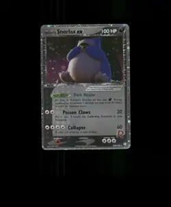 FAN-ART READ DESCRIPTION BELOW HOLO SNORLAX Card SNORLAX Pokemon Card p2 - Image 1
