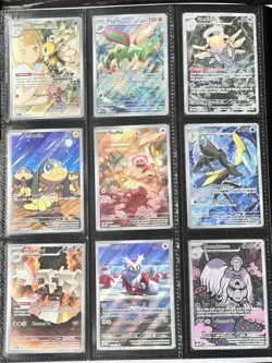 Pokemon TCG Lot Of 9 Illustration Rare Cards NM - Image 1
