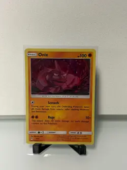 Onix 9/12 Mcdonalds Holo 2019 Pokemon Card - Image 1