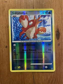 Pokemon TCG Cards Corphish 100/147 Supreme Victors Reverse Holo - LP - Image 1