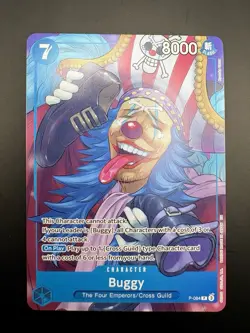 Buggy P-084 Promo Card | One Piece TCG: Blue Buggy English - NM - Image 2