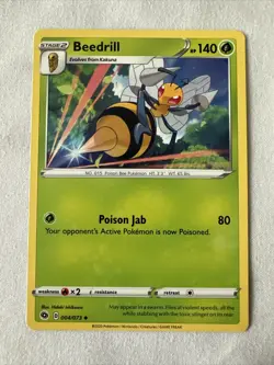 Beedrill 4/73 - Champions Path - Uncommon - Pokemon Card TCG - Image 1