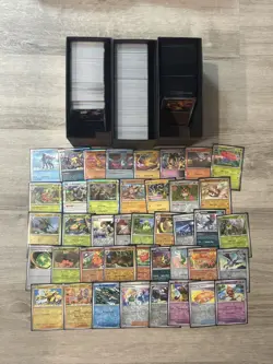 Pokemon bulk cards 1000+ cards (C/UC/ 150+Holo/RevHolo) No Energy! 🔥 - Image 1