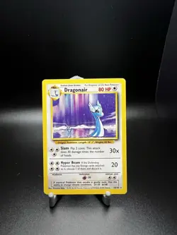 Pokemon Cards Dragonair 18/102 UNLIMITED Base Set Rare LP - Image 1