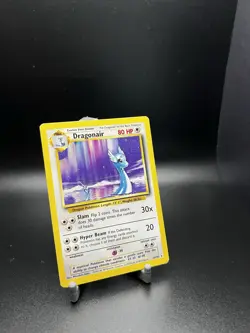 Pokemon Cards Dragonair 18/102 UNLIMITED Base Set Rare LP - Image 3