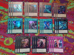 K9 IZUNA COMPLETE 33 CARD SUPER RARE DECK JUSH 1st Ed ULTRA YUGIOH *NEW & MINT* - Image 1