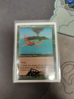 1x Signed Birds Of Paradise Magic The Gathering Rare Staple - Image 1