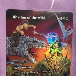 Rhythm of the Wild (Borderless) - 0012 - Foil - PZA Ninja Turtles - NM - In Hand - Image 5
