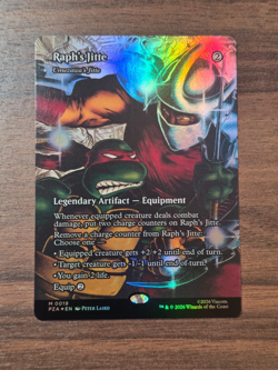 Umezawa's Jitte (Ralph’s Jitte) M0019 Tmnt Mtg English Foil Nm - Image 1