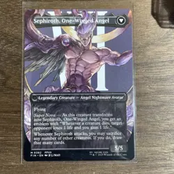 Magic the Gathering Final Fantasy - Sephiroth, Fabled SOLDIER Borderless #0382 - Image 2