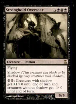 Stronghold Overseer LP Light Play Time Spiral MTG [12009] - Image 1