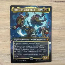 Heroes in a Half Shell (Borderless) Teenage Mutant Ninja Turtles Commander - Nea - Image 1