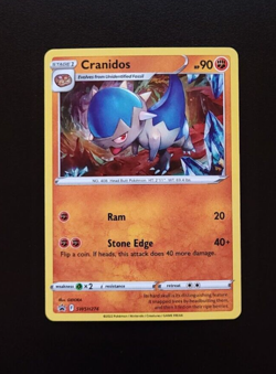 Pokemon TCG Cranidos SWSH Black Star Promos SWSH274 Holo Promo - Image 1