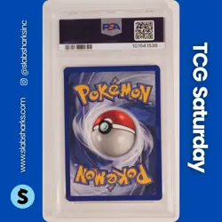 1999 POKEMON UNLIMITED #10/102 MEWTWO RARE HOLO PSA 8 - Image 2
