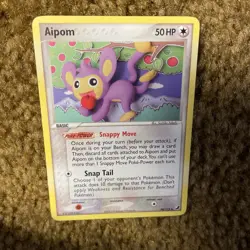 Aipom 34/115 Unseen Forces Regular Pokemon TCG - Image 2