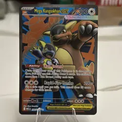 Pokemon TCG Mega Kangaskhan EX Ultra Rare Holo Me01 Mega 300 HP 164/132 - Image 1